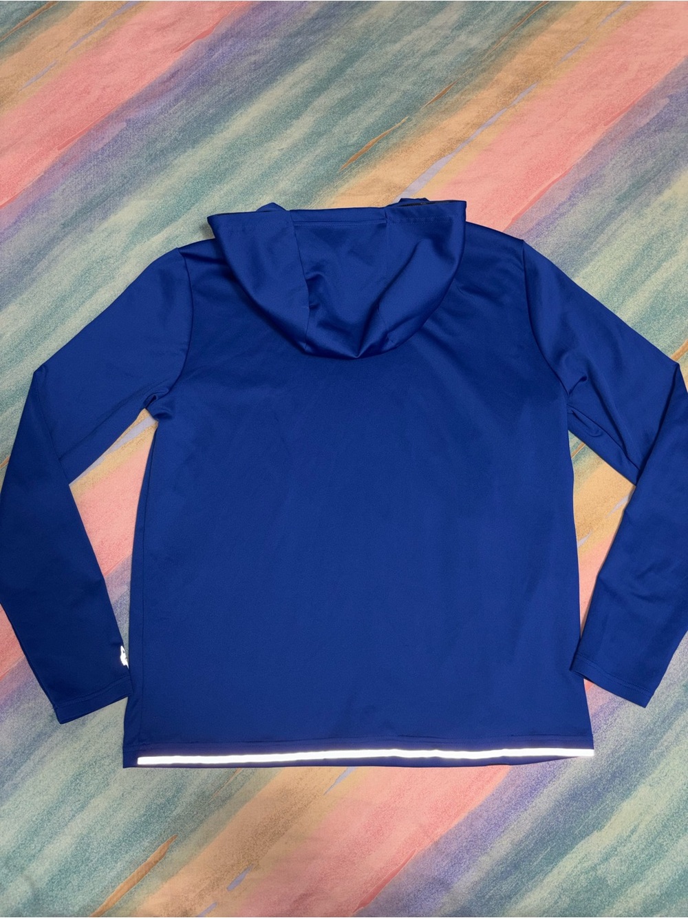 Greyson Hoodie Mens M Medium Blue Camo Cokato Stretch Performance Cotton Blend - Picture 4 of 7